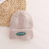 Autumn and winter candy-colored baby warm wool cap 18.8-21.2 inches
